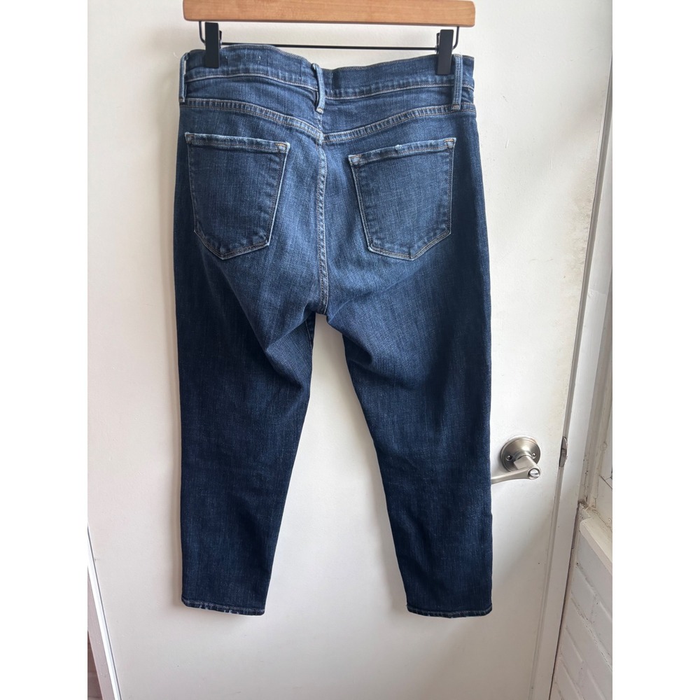 FRAME Le Garcon‎ Crop Jeans 28 boho staple layered luxury flattering tecwear - Picture 5 of 9